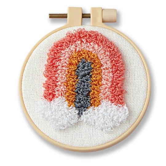 Rainbow Punch Needle Kit by Loops & Threads®